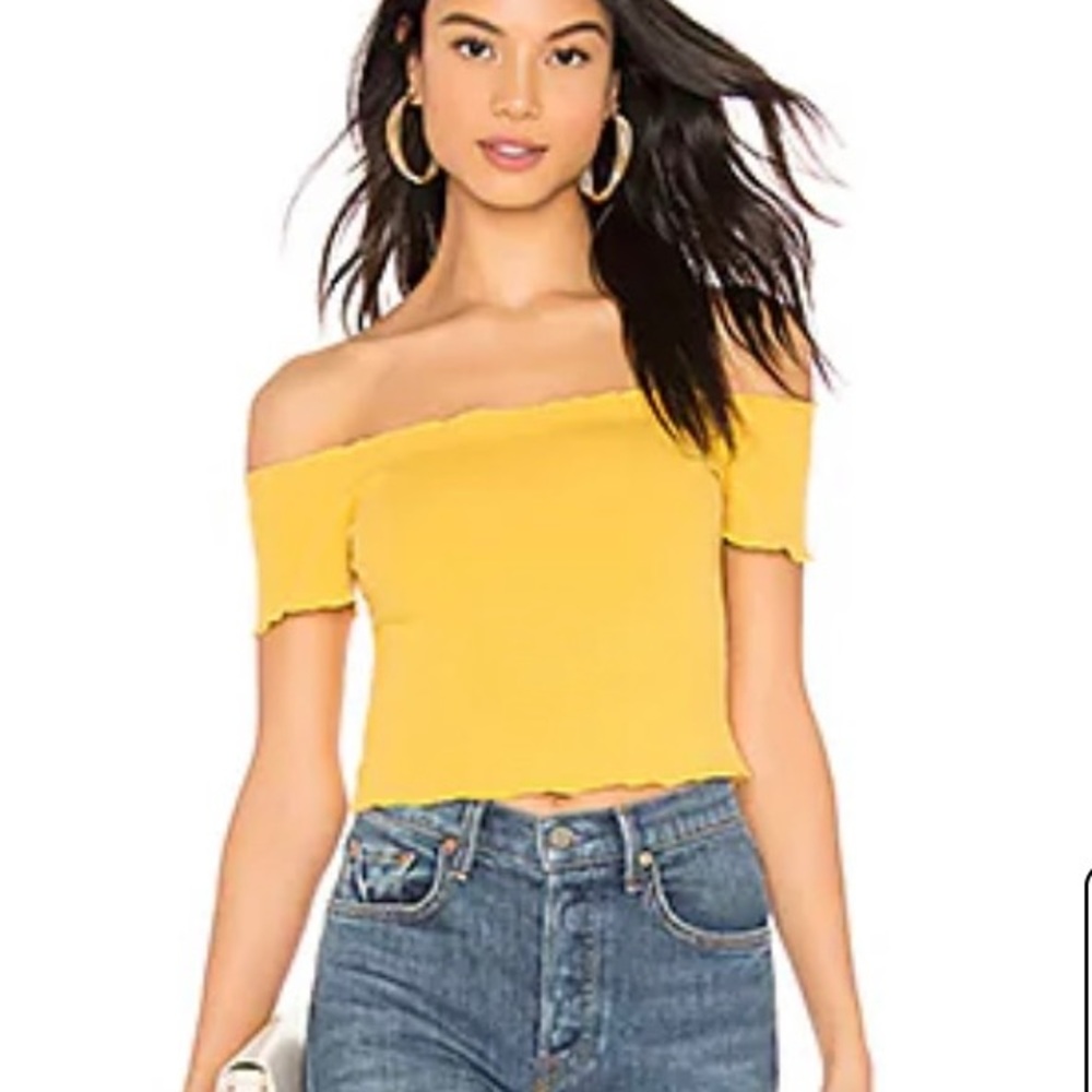 Andrea Frill Top in Yellow